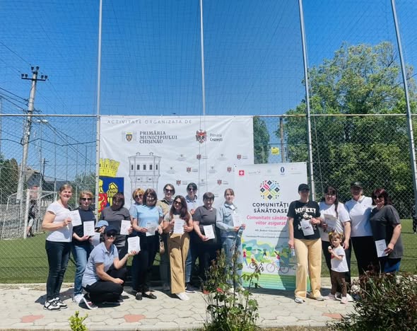 Sportul este Sănătate. Cruzești promovează un mod de viață sănătos.
